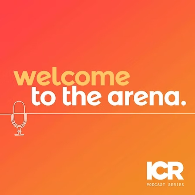 welcome to the arena by ICR podcast series cover art