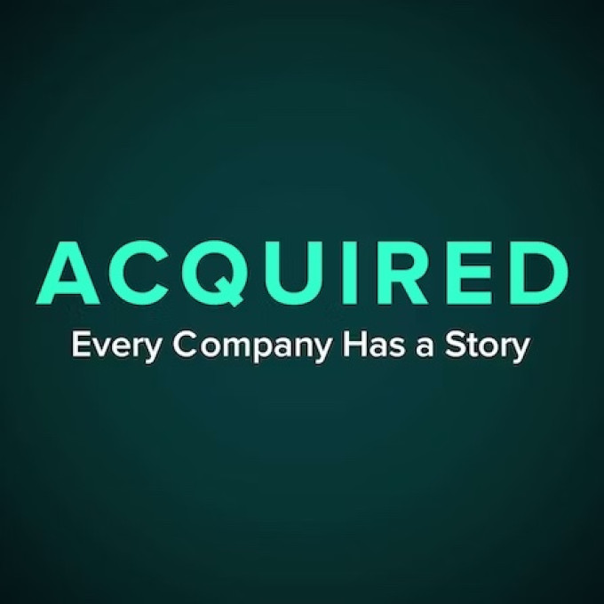 Acquired every company has a story business podcast cover art