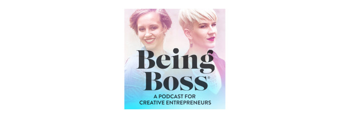 Being Boss podcast logo