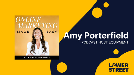 Amy Porterfield's Podcasting Equipment