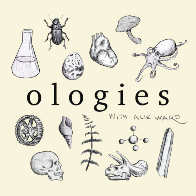 Podcast cover for ologies with Alie Ward
