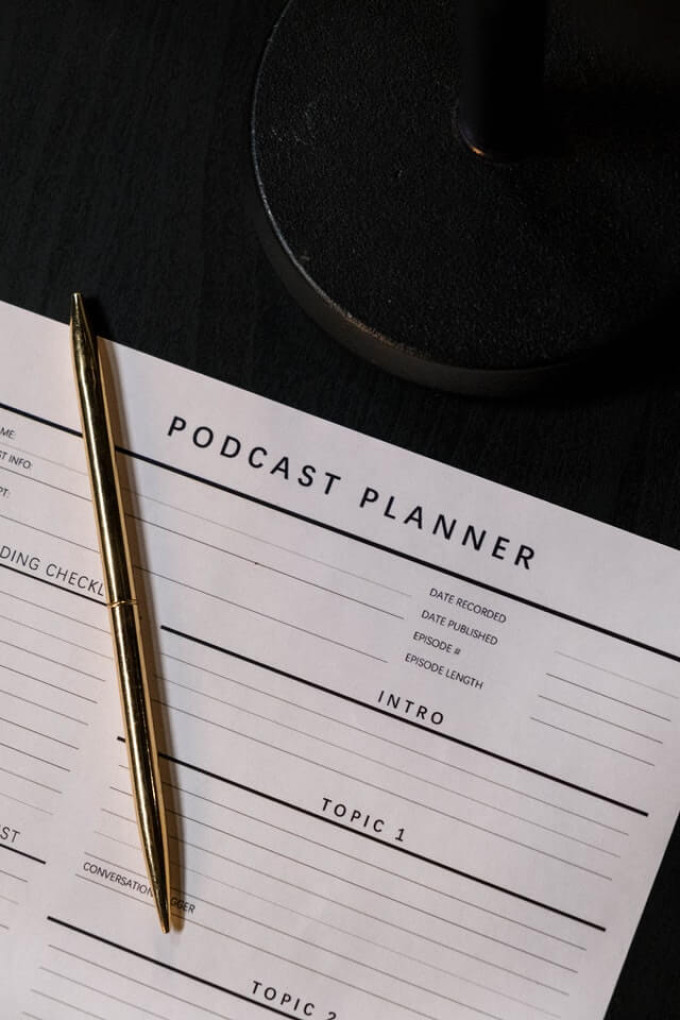 Podcast Planner to come up with podcast topic ideas