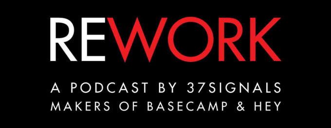 Rework - podcast cover art
