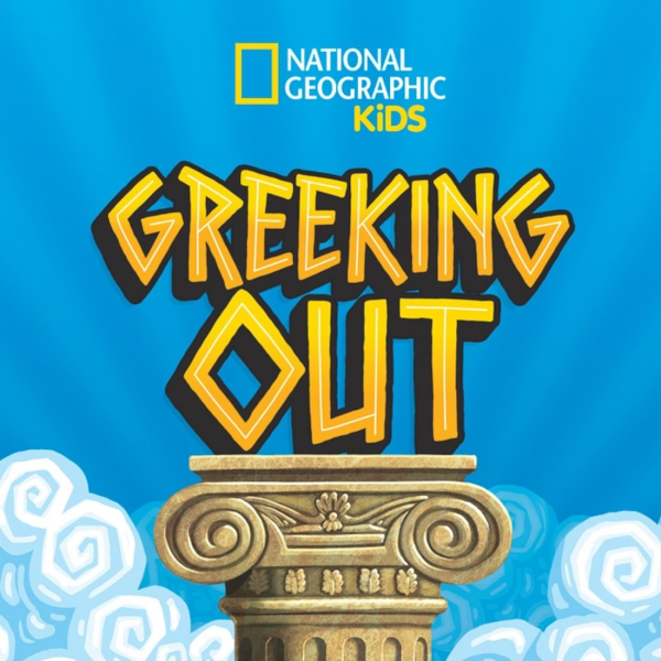 Greeking out podcast cover art