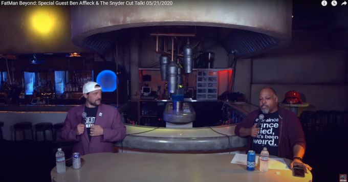 an example of group recording for a video podcast in person