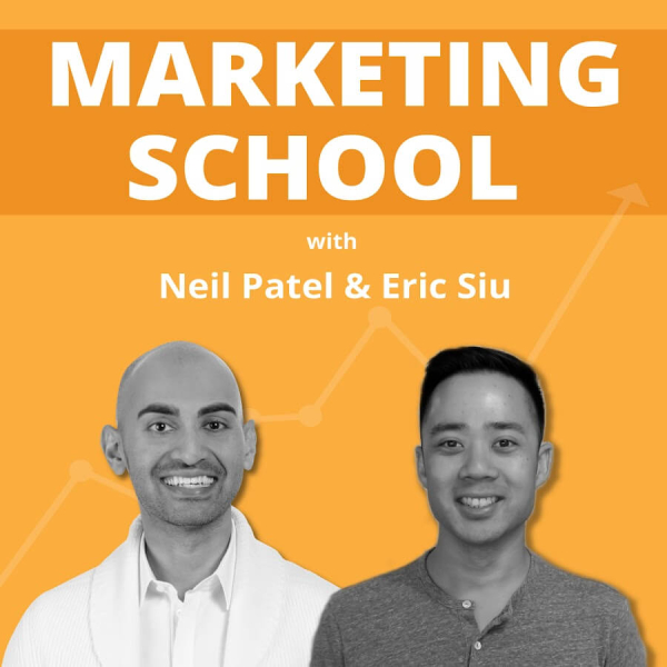 marketing school podcast cover art