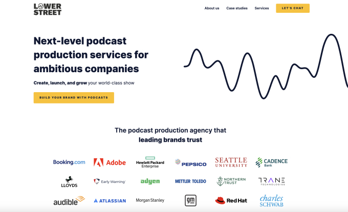 Lower Street homepage screen grab