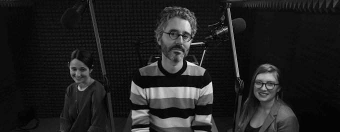 Michael Barbaro and his team from The Daily podcast